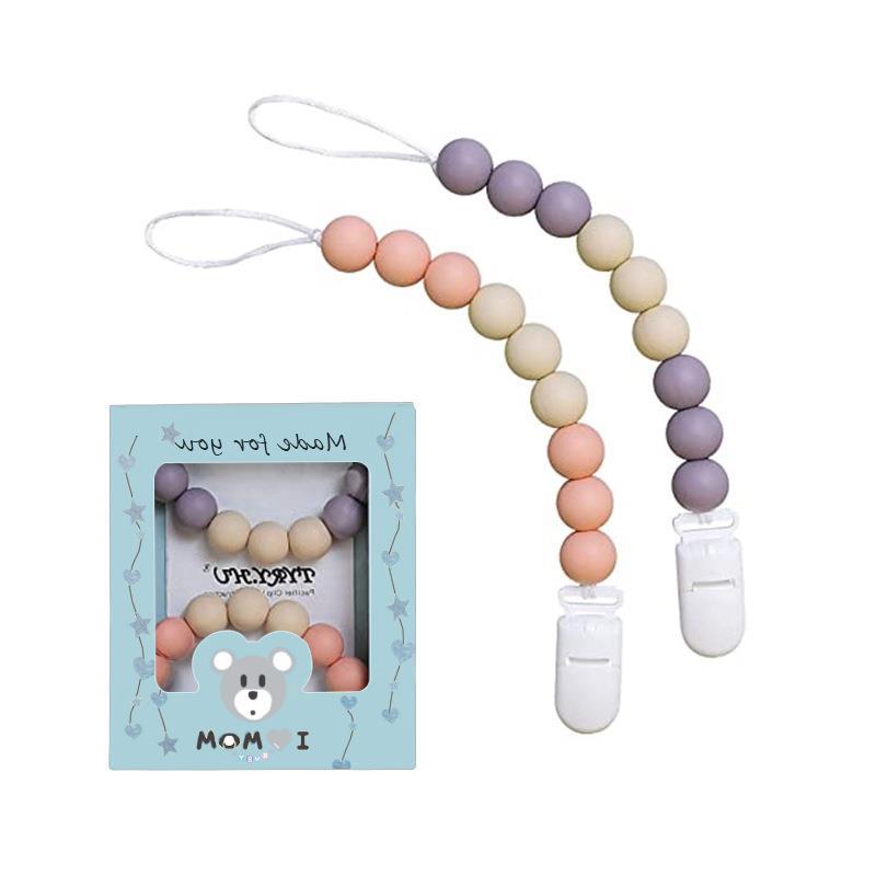 Cadena De Chupete De Silicona Para Bebés al por mayor Suministros Para Bebés